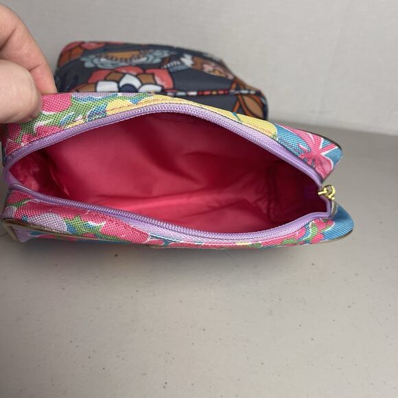 Vera Bradley Lilly Pulitzer Cosmetic Makeup Bag Lot Tropical Evening Floral NWOT - Picture 8 of 16